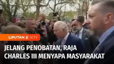 Jelang upacara penobatan Raja Charles III yang akan dilakukan di Gereja Westminster Abbey. Ribuan warga Inggris dan turis mancanegara mendirikan tenda dan berkemah di depan komplek Istana Buckingham.