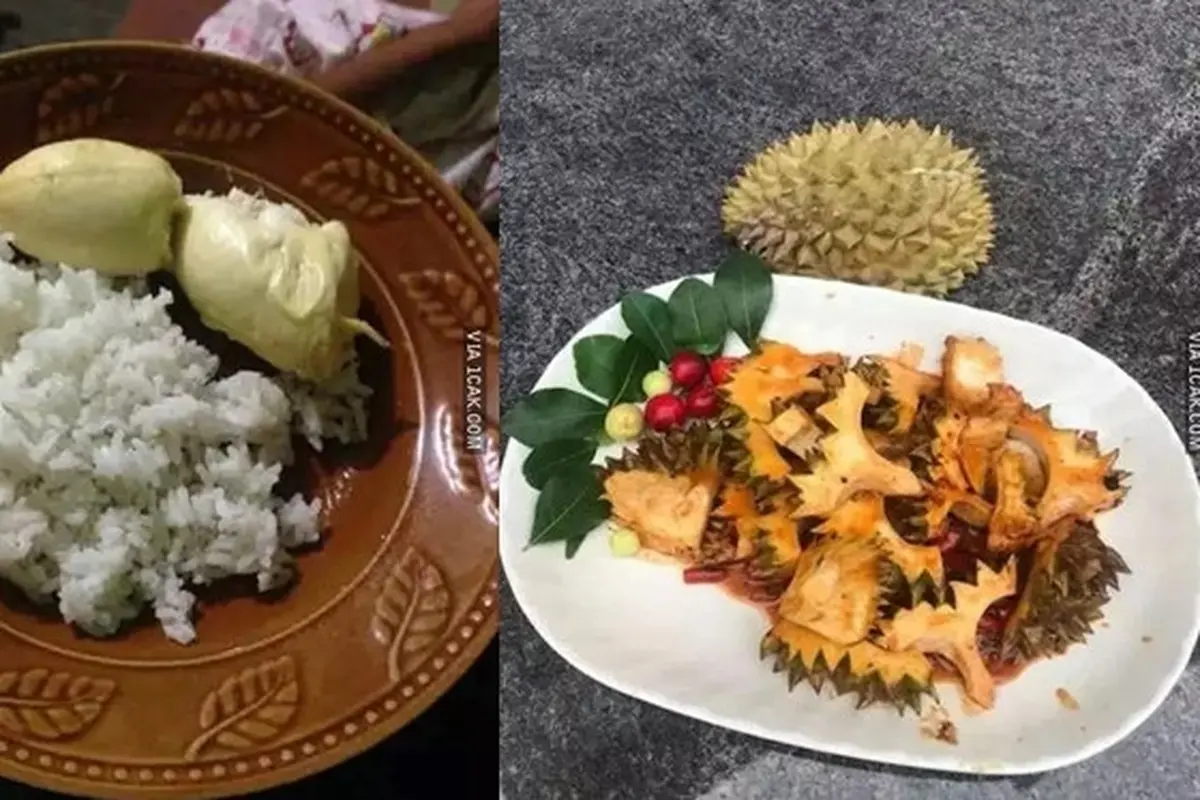 Malah Bikin Susah, Ini 7 Potret Absurd Orang Makan Durian Ini Bikin Tepuk Jidat