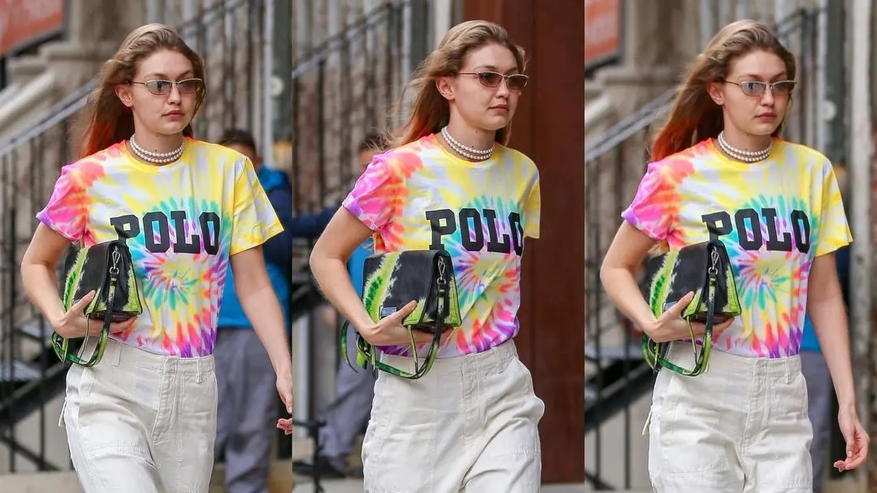 Gigi Hadid the Queen of Tie Die