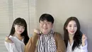 Bang Si Hyuk dan Sakura  - Chaewon. (Instagram/ hitmanb72)