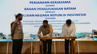 BP Batam Teken MoU Bersama Polri dan Polda Kepri untuk Jaga Keamanan Aset