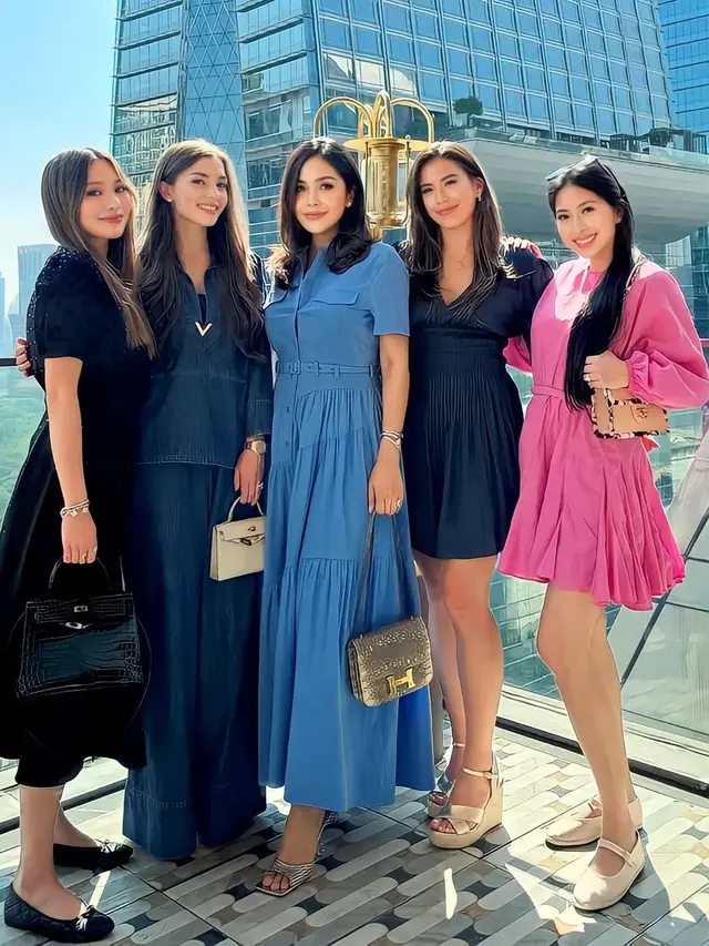 Gaya Kasual Anisha Rosnah Selama Melancong di Thailand, Temani Pangeran Mateen Main Polo hingga Hangout Bareng Bestie