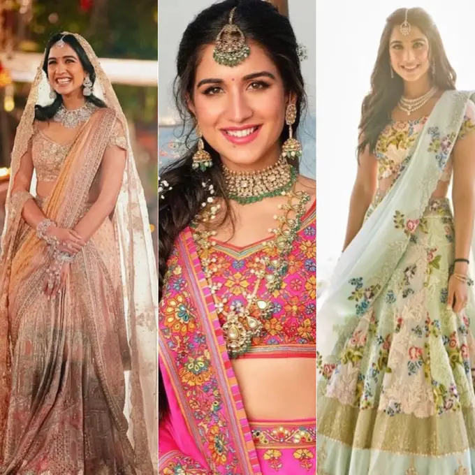 Pesona Radhika Merchant Calon Istri Anant Ambani Dibalut Sari