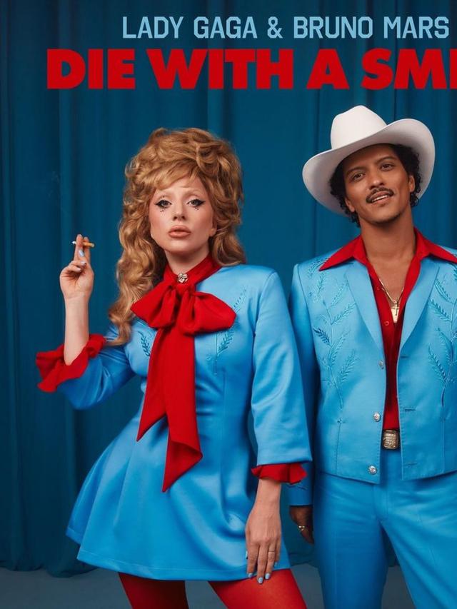 Lady Gaga and Bruno Mars (Instagram/@ladygaga)