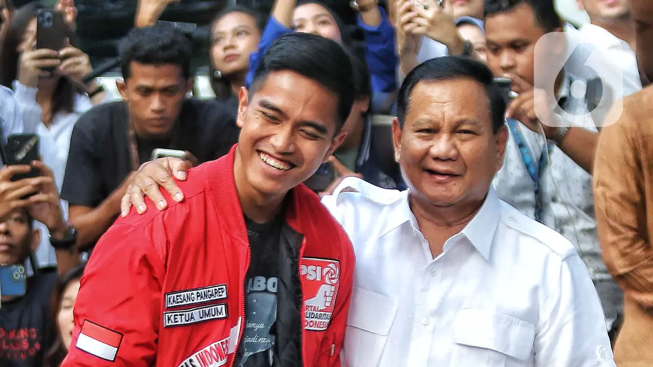 Kaesang Pangarep dan Prabowo Subianto