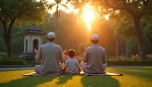 cara tawasul kepada leluhur ©Ilustrasi dibuat Stable Diffusion