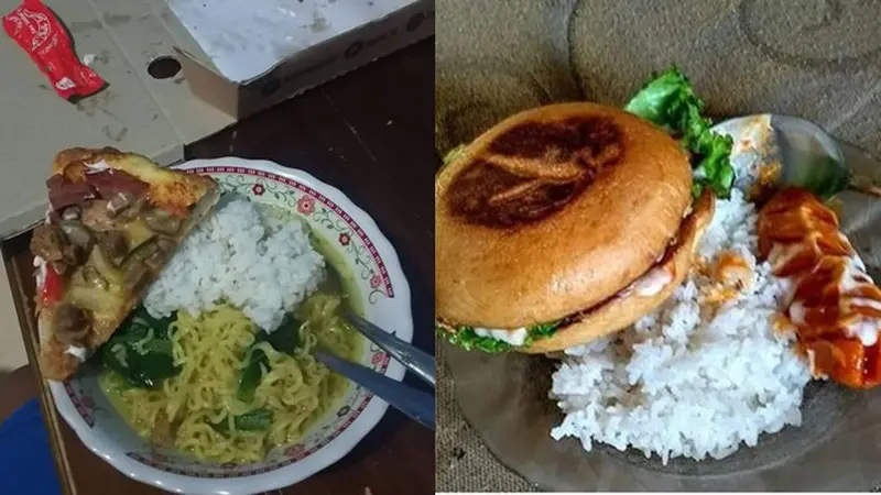 6 Kombinasi Makanan Barat dengan Indonesia Ini Kocak, Wajib Pakai Nasi