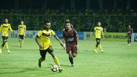 Barito Putera menahan 2-2 PSM pada laga di Stadion 17 Mei, Banjarmasin, Minggu (29/10/2017). (Bola.com/Abdi Satria)