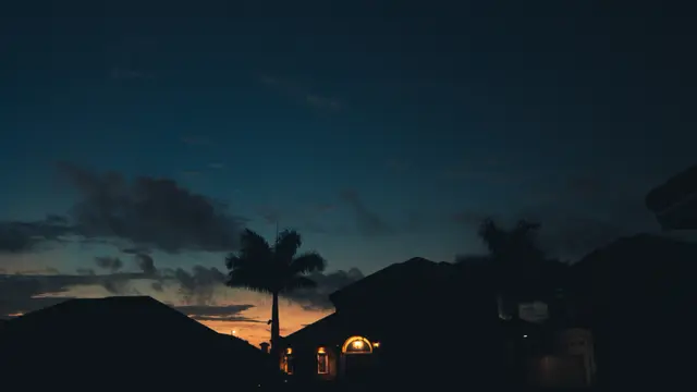 Ilustrasi malam hari