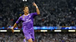 Cristiano Ronaldo (Real Madrid) - Striker. (EPA/Peter Powell)