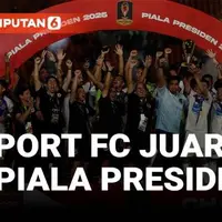 VIDEO: Sejarah Baru! Port FC Juara Piala Presiden 2025 Usai Kalahkan Oxford United
