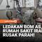 Sebuah rumah sakit di Teheran utara rusak parah setelah serangan mengguncang lingkungan sekitarnya. Pejabat Kementerian Kesehatan Iran menyatakan tim darurat memindahkan pasien dari Ghandi General Hospital tak lama setelah serangan menghantam pemanca...