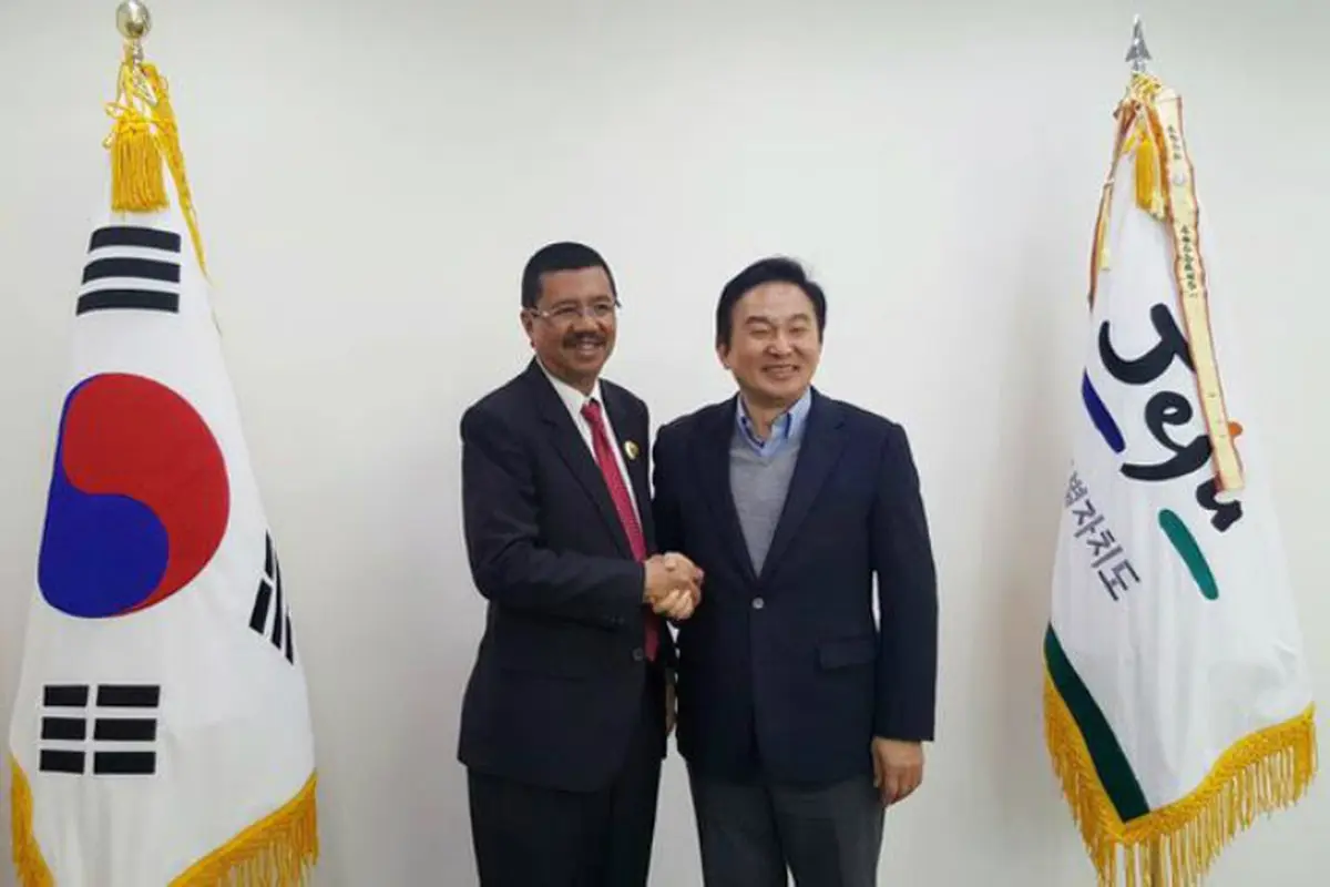 Gubernur Sumut dan Gubernur Jeju Korea Selatan