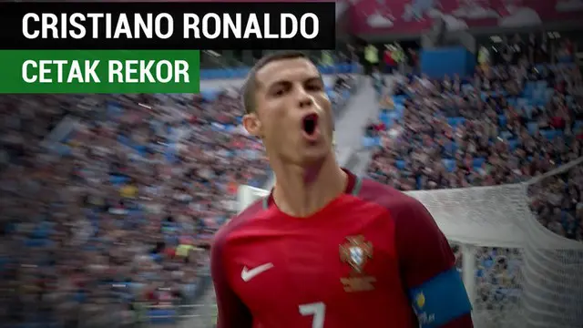 VIDEO: Cristiano Ronaldo Cetak Rekor dengan Eksekusi Penalti di Piala Konfederasi
