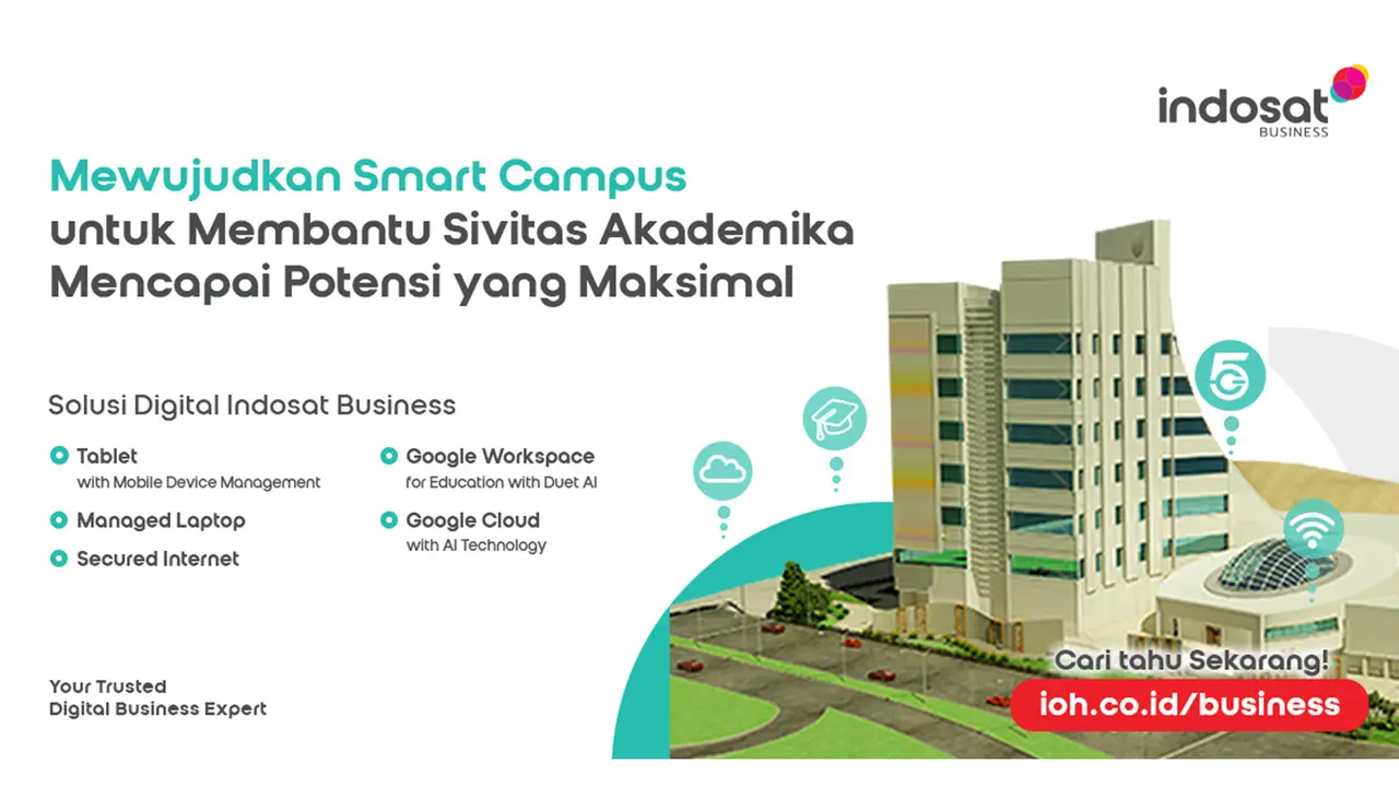 Solusi Digital Indosat Business Berteknologi AI Dorong Akselerasi Dunia Pendidikan