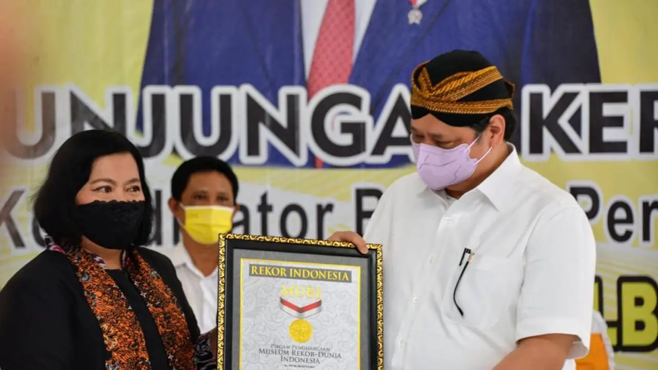 Menko Perekonomian Airlangga Hartarto.