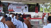 Haul Bung Karno ke-55 yang digelar di kantor DPD PDI Perjuangan Lampung. Foto : (Liputan6.com/Ardi).
