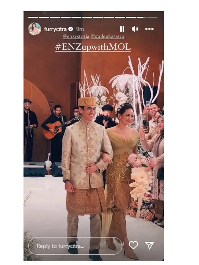 7 Potret Bridesmaids Pernikahan Enzy Storia dan Molen Kasetra, Tampil Memesona