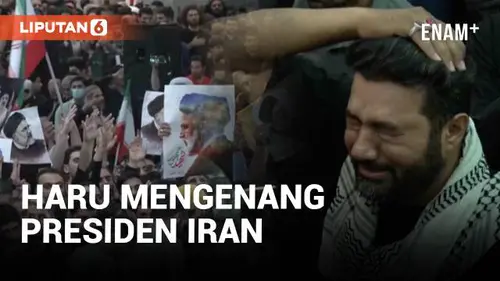 VIDEO: Emosi Warga Iran Kenang Mendiang Presiden Iran Ebrahim Raisi