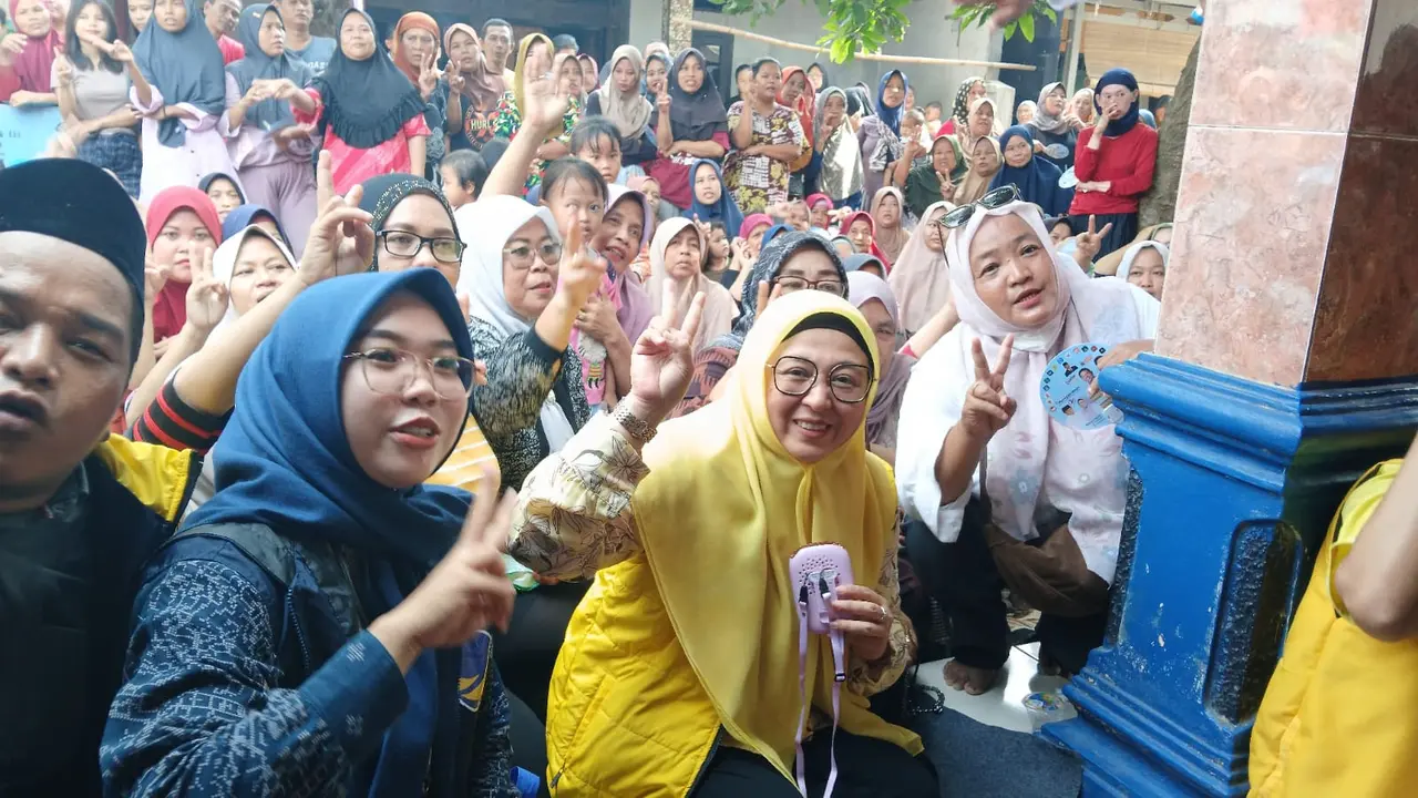 Calon Wakil Bupati Intan Nurul Hikmah (Liputan6.com/Pramita Tristiawati)