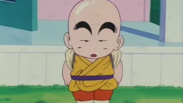 Karakter Krillin dalam anime Dragon Ball (credit: imdb.com)