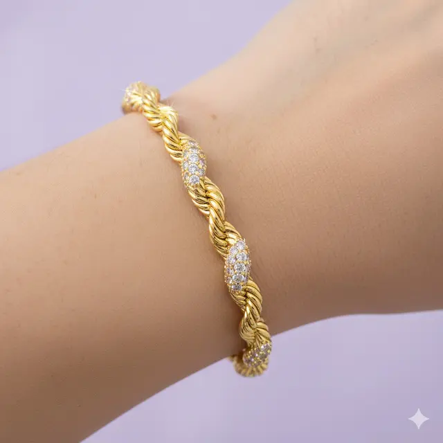 Model Gelang Emas 5 Gram Simple Tapi Mewah. Gemini