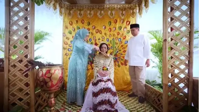 Momen Pengajian dan Siraman Danny Rukmana bersama Raiyah Chitra