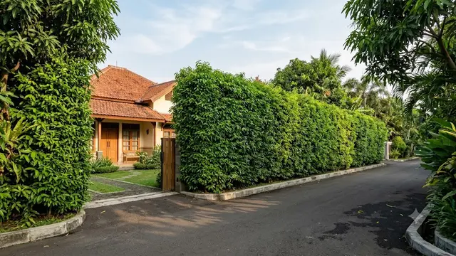 Ide Pagar Rumah dengan Glodokan Tiang
