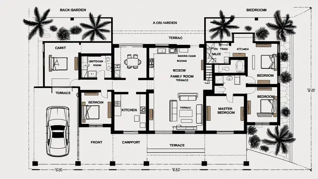 6 Desain Rumah Sederhana 4 Kamar di Kampung yang Fungsional dan Nyaman