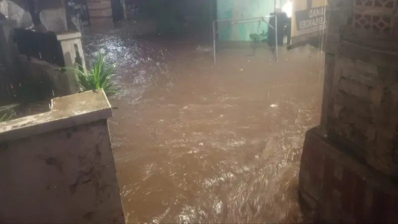 Banjir di Sejumlah Kawasan Kota Bogor