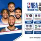 Jadwal dan Link Streaming NBA Preseason 2023 di Vidio