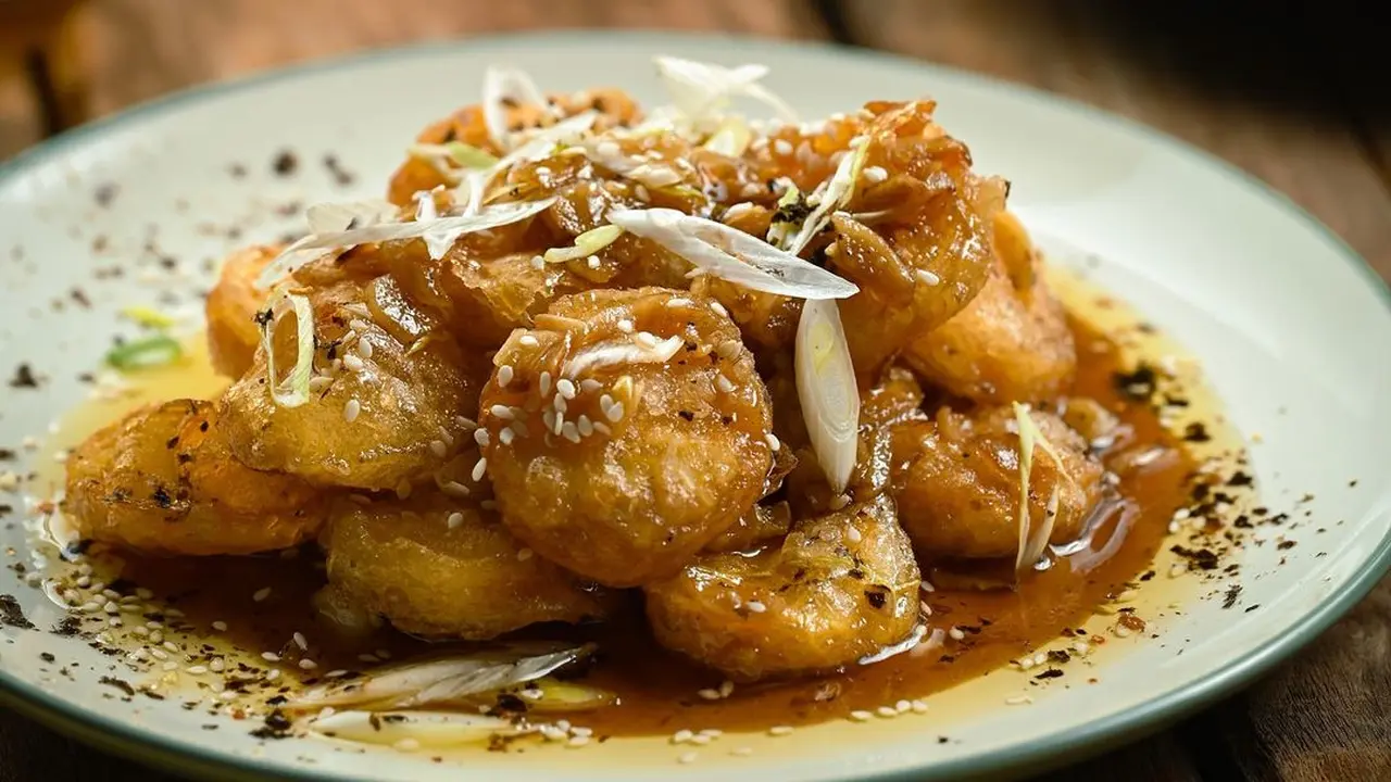 Honey Butter Egg Tofu