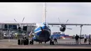Senin (21/5/13), TNI Angkatan Udara  menahan sementara pesawat militer milik Amerika Serikat di Bandara Sultan Iskandar Muda, Banda Aceh karena tidak memiliki izin terbang dalam wilayah Indonesia. (Istimewa)
