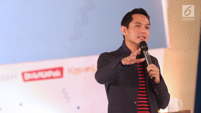 Dude Harlino Bagi Inspirasi Bisnis di EGTC 2018 Bandung