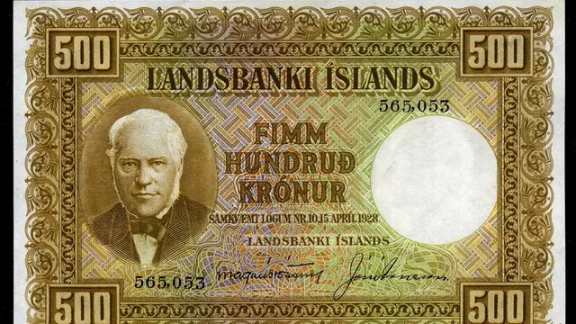 Krona Islandia (Wikipedia/Public Domain)