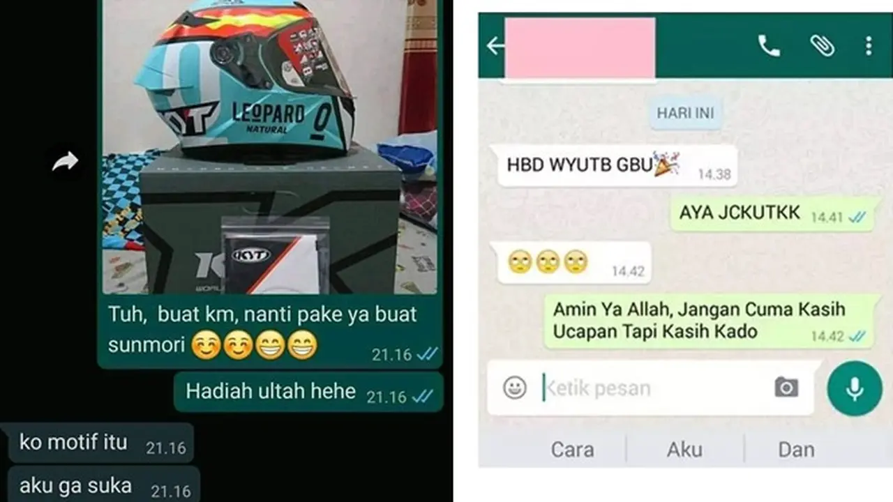 6 Chat Kasih Kado ke Pacar Ini Berakhir Nyesek, Malah Ngelunjak