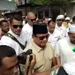 Prabowo saat menghadiri Tabligh Akbar dan Deklarasi Komando Ulama Pemenangan Prabowo-Sandi di GOR Soemantri Brodjonegoro Jakarta Selatan.