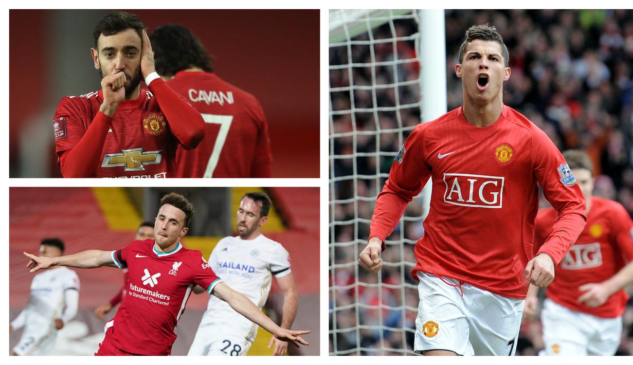 Tidak terbantahkan bahwa Portugal adalah salah satu negara penyumbang pemain terbaik di kancah Premier League. Skill dan talenta mencetak gol prima menjadi daya tarik klub-klub Premier League mendatangkan mereka. Berikut daftar 5 pemain Portugal terproduktif. (Kolase Foto AFP)