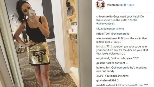 [Bintang] Minta Saran Supaya Penampilan Sempurna, Rok Perempuan Ini Malah Bikin Heboh