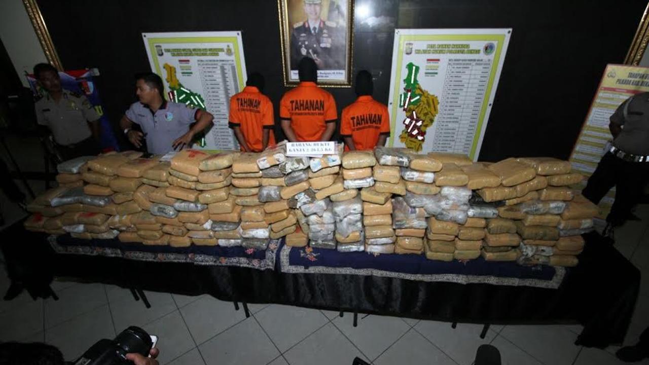 Barang bukti yang disita