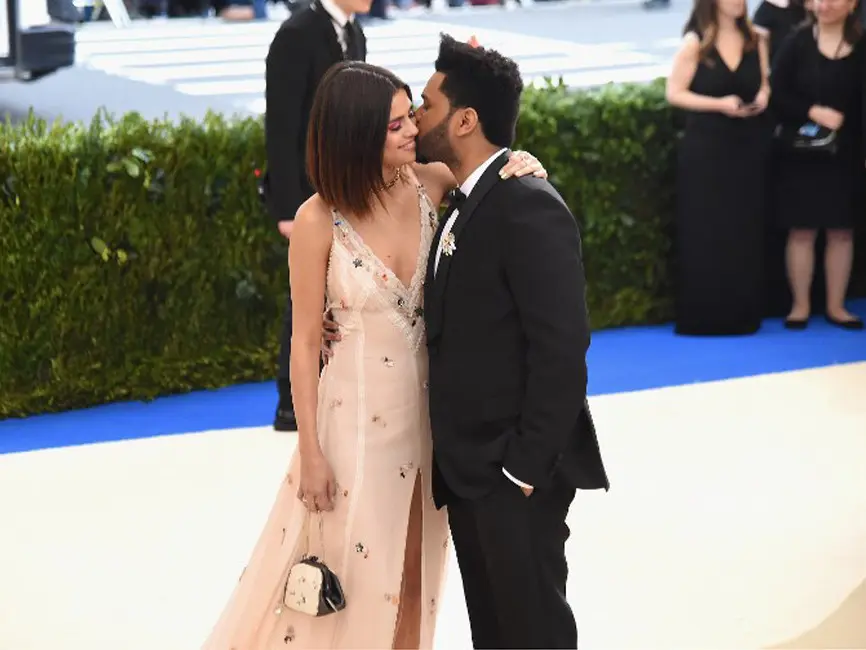 Selena Gomez dan The Weeknd. (AFP/Bintang.com)