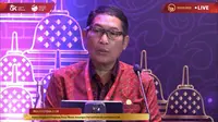 Kepala Eksekutif Pengawas Pasar Modal Otoritas Jasa Keuangan (OJK) Inarno Djajadi dalam Konferensi Pers PTIJK 2023, Senin (6/2/2023). (Foto: tangkapan layar/Pipit I.R)