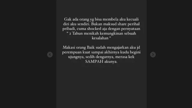Nora Alexandra Mendadak Curhat Bahas Pernikahan, Merasa Harga Dirinya Diinjak-Injak. (instagram.com/ncdpapl)