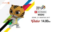 Banner Livestreaming Wushu Sea Games 2017