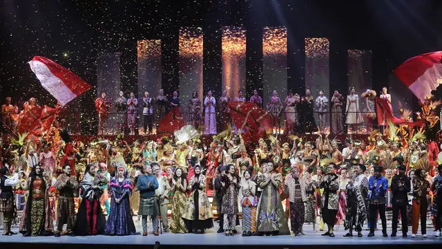 [Fimela] Pagelaran Sabang Merauke Pahlawan Nusantara