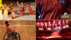 Momen Pilihan Asian Para Games 2018 Hari ke-1 diwarnai sejumlah foto kemeriahan acara pembukaan. Selain itu ada juga sejumlah laga seperti tenis meja dan bulutangkis yang sudah dimainkan. (Tim Bola.com)