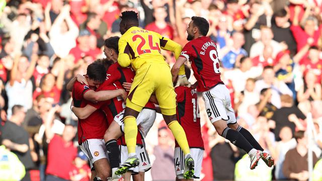 Foto: Momen-Momen Setelah Scott McTominay Cetak Dua Gol Dramatis Bagi Kemenangan MU atas Brentford