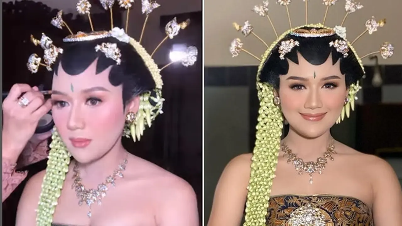 Didandani Bennu Sorumba, Ini Detail Makeup Erina Gudono dari Prewedding hingga Resepsi