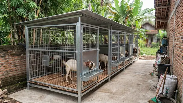 Kandang Modular yang Dapat Disesuaikan
