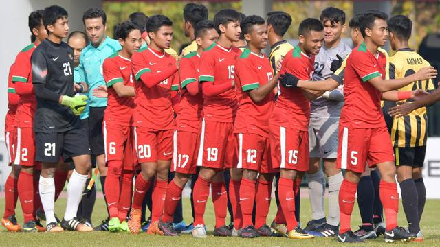 FOTO: Timnas Indonesia U-19 Tak Berdaya Hadapi Malaysia